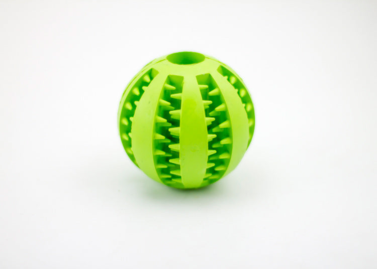 Rubber Mint Feeding Ball with Built-in Food Storage