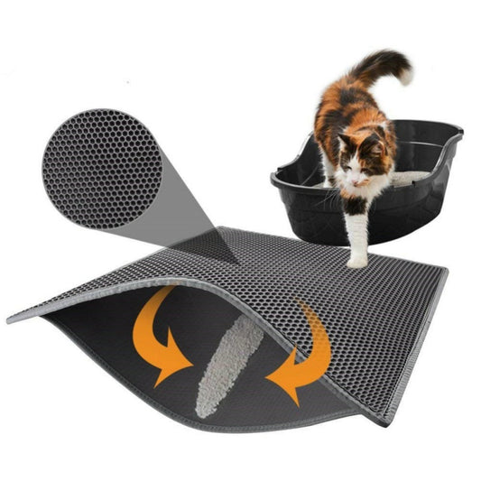 Waterproof Honeycomb Cat Litter Pad for Urine Protection