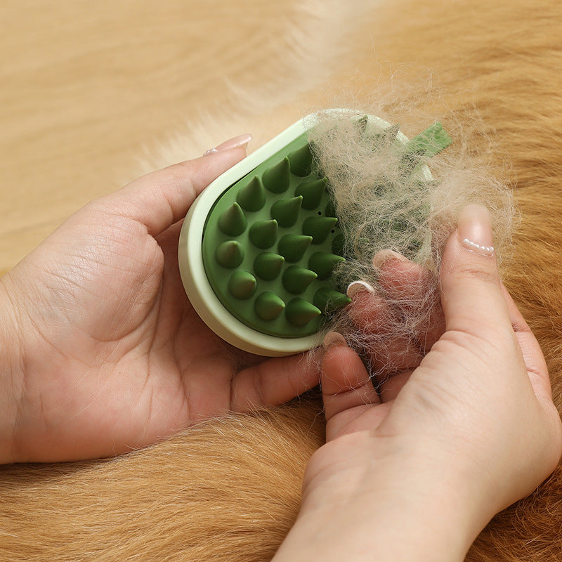 Soft Silicone Pet Hair Remover Comb