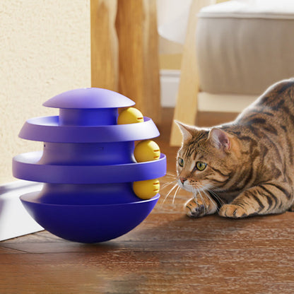 3-Layer Interactive Cat Toy