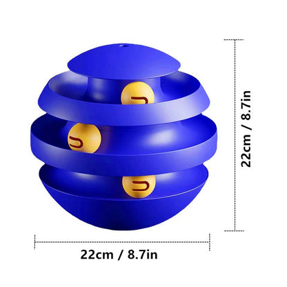 3-Layer Interactive Cat Toy