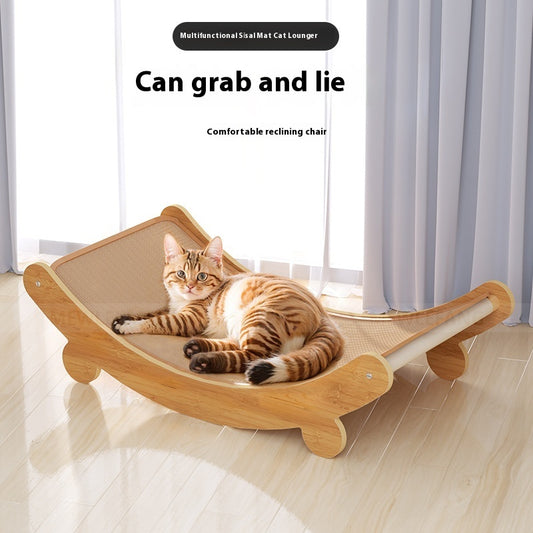 Sisal Cat Scratch Board Lounge Chair Nest